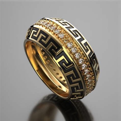 versace anillo hombre|Versace Anillos Hombre .